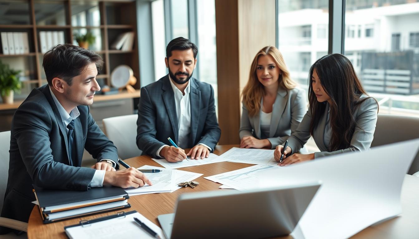 Privacy and information handling for property transaction support